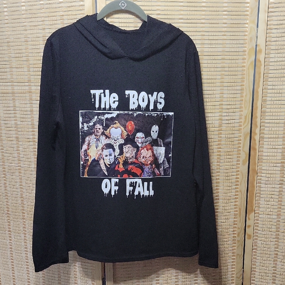 Women's Boys Of Fall Hoodie - Horror - Size Large